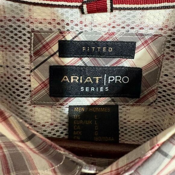 Carhartt Men's L Plaid Long Sleeve Button-Up Shirt - Picture 2 of 13